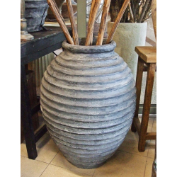 Wazon Dzban ceramiczny Prążkowany XXL